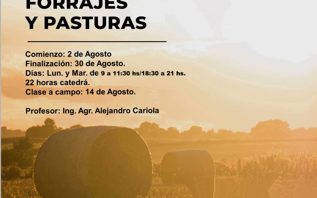 Forrajes y Pasturas