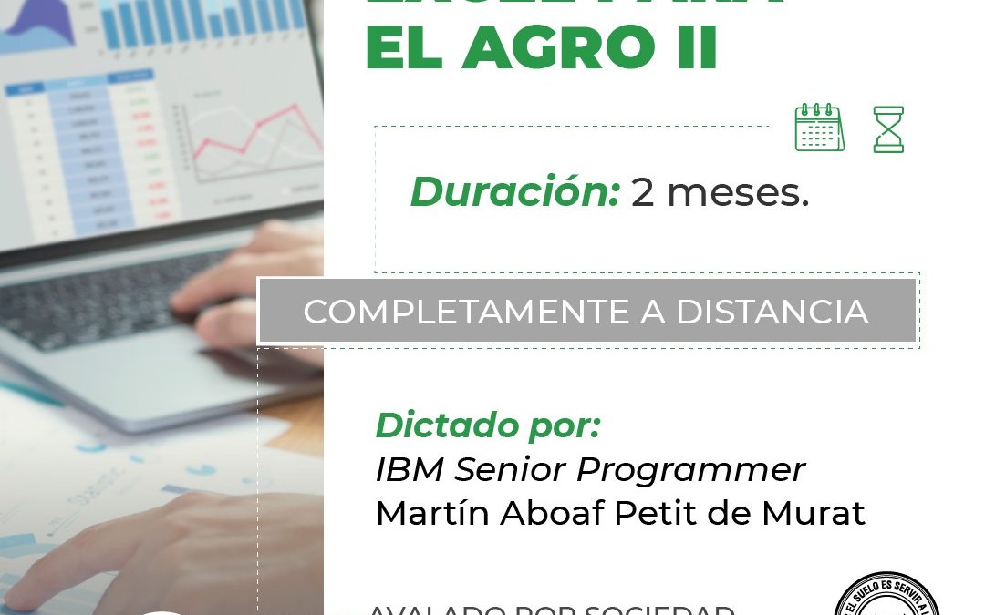 Excel para el Agro II