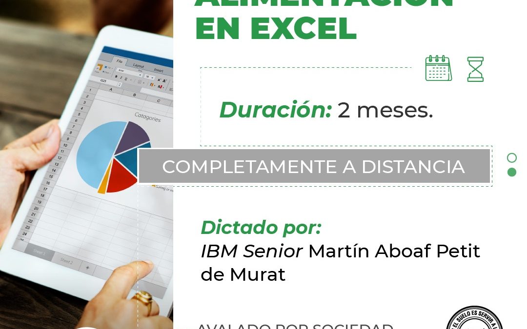 Alimentación en Excel