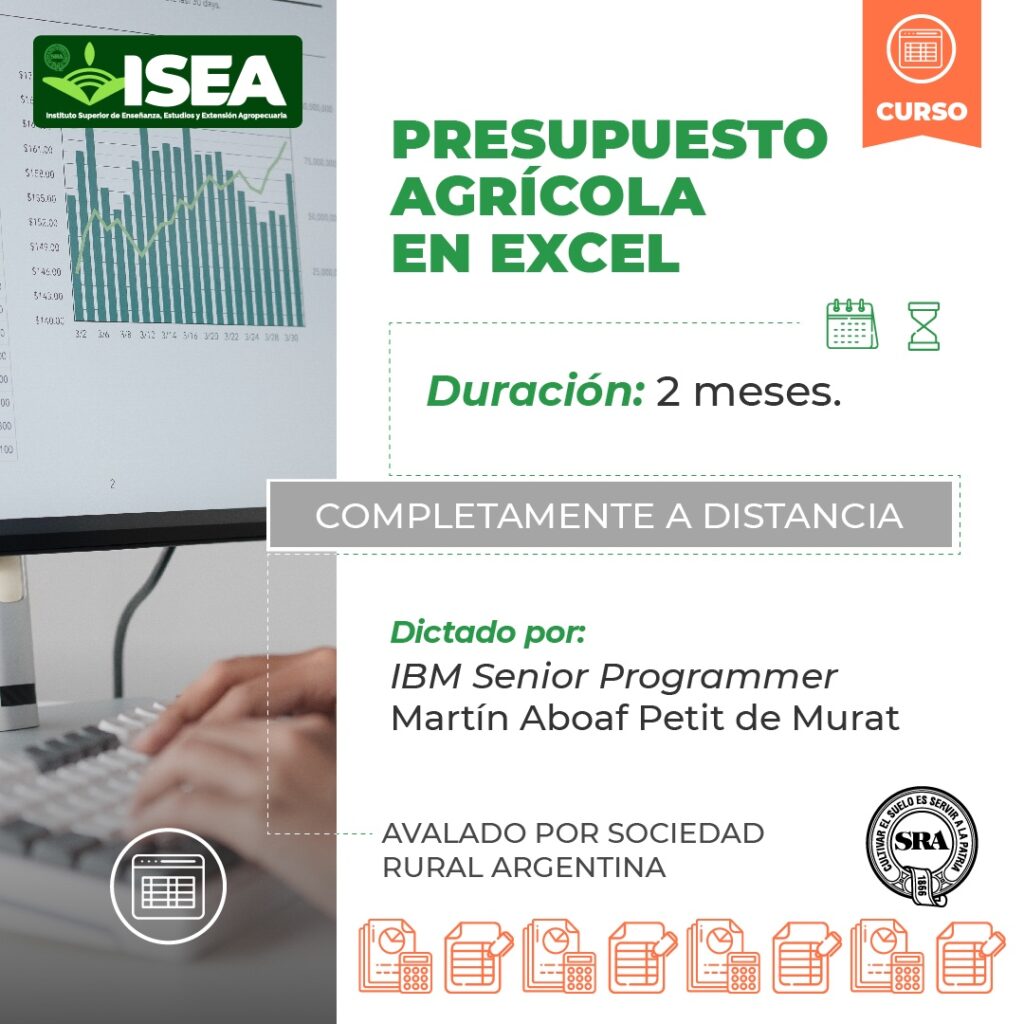 Presupuesto Agrícola en Excel