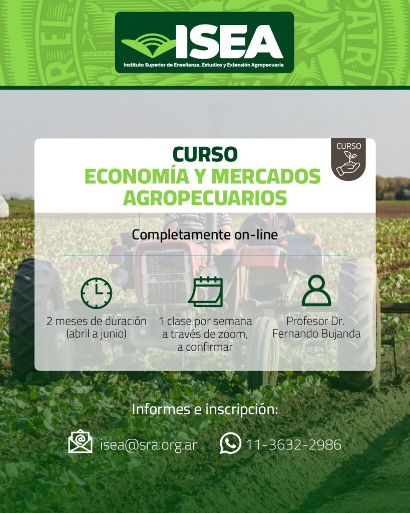 Economía y Mercados Agropecuarios