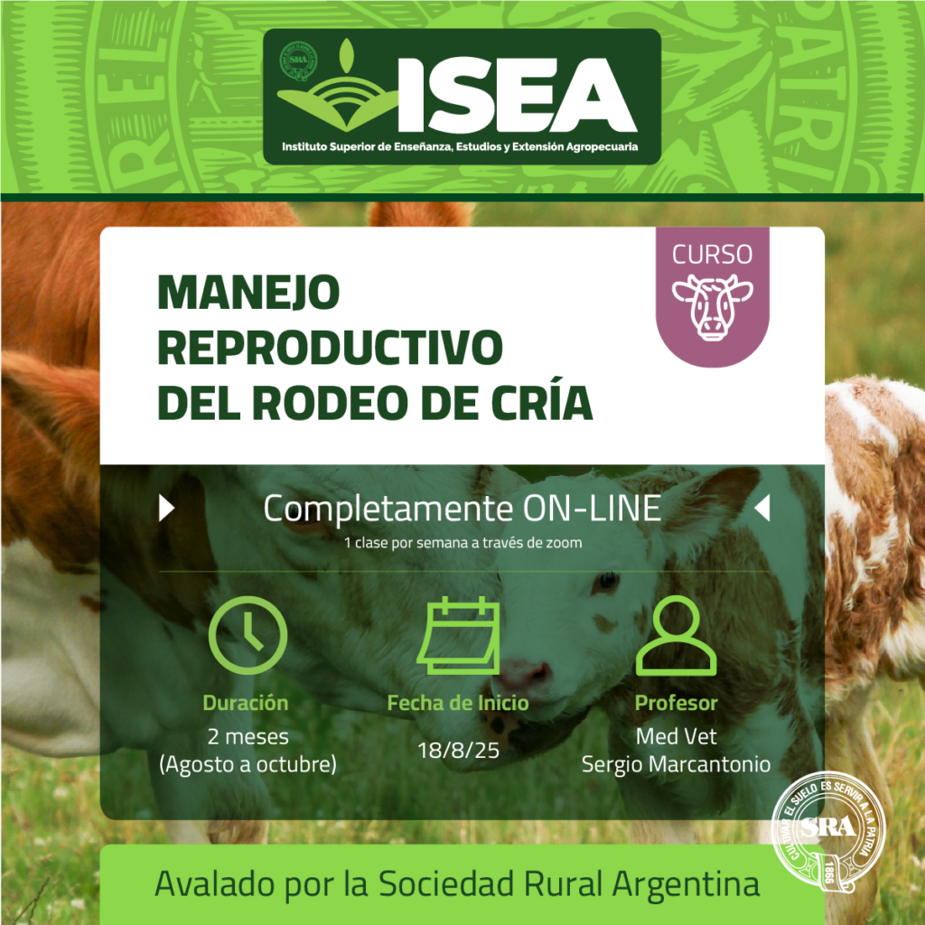 Manejo Reproductivo del Rodeo de Cría Manejo Reproductivo del Rodeo de Cría