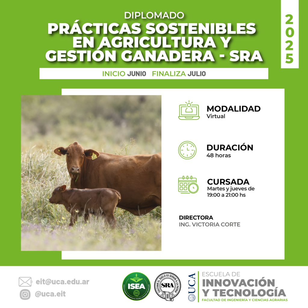 Prácticas Sostenibles en Agricultura y Gestión Ganadera UCA-SRA Prácticas Sostenibles en Agricultura y Gestión Ganadera UCA-SRA