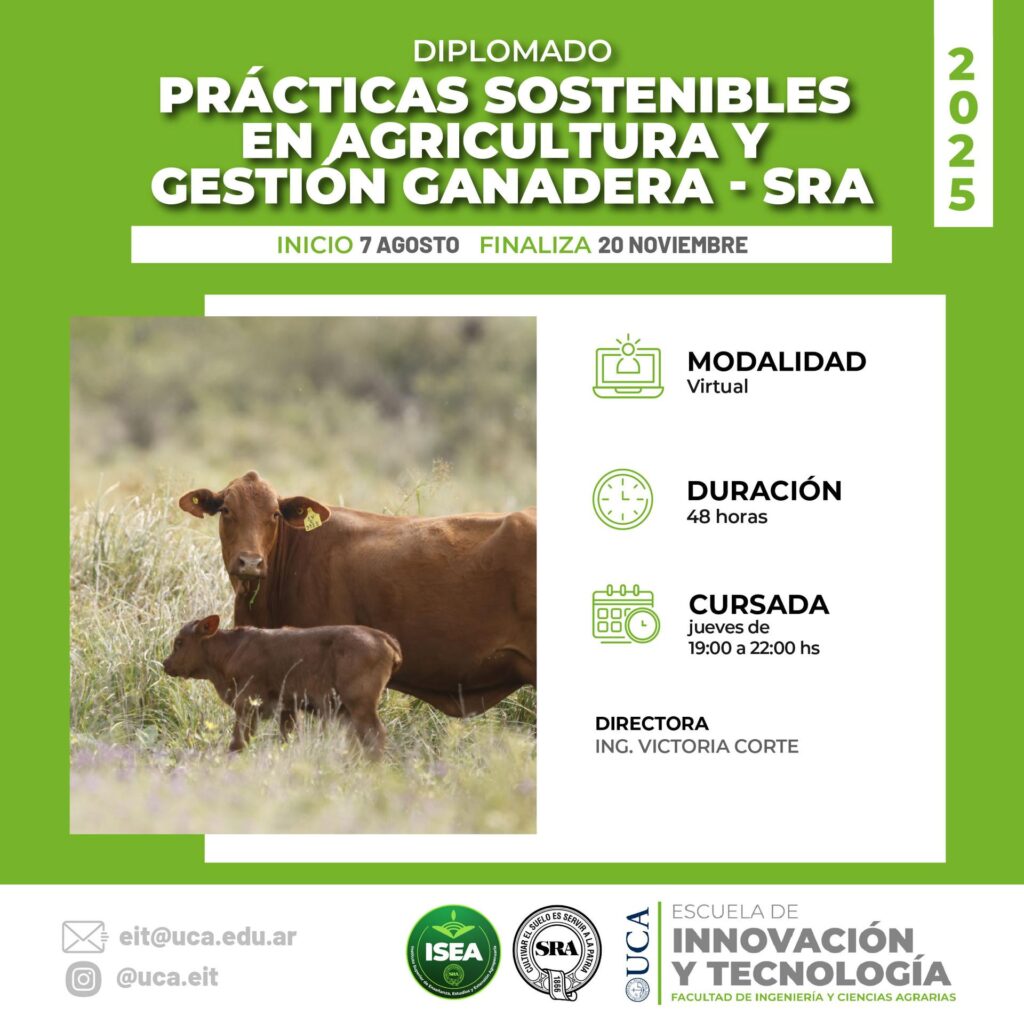 Prácticas Sostenibles en Agricultura y Gestión Ganadera UCA-SRA