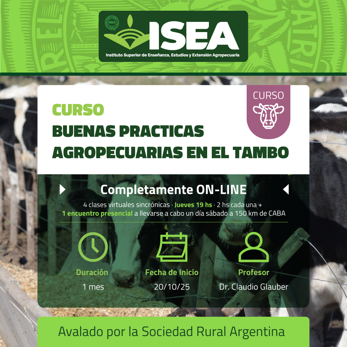 Buenas Prácticas Agropecuarias en el Tambo